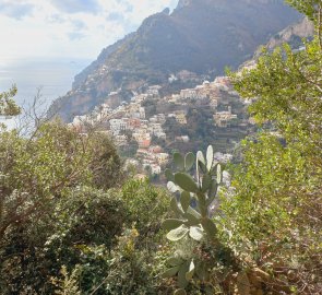 First views of Positano