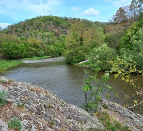 Blind arm of the Vltava