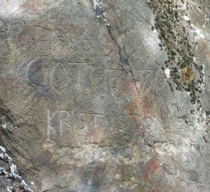 Written rocks - historical inscriptions