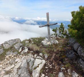 Jednoduchý křížek na Schwarzauer Gippel