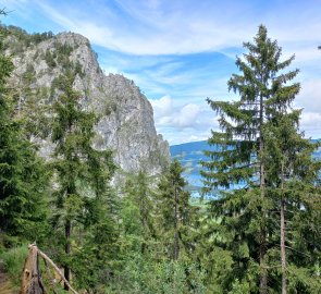 Pohled na Klettersteig