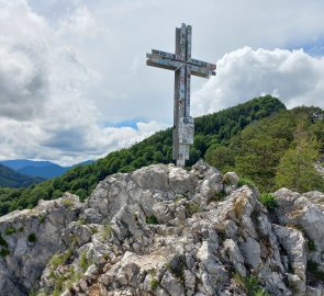 Vrcholový kříž Drachenwand