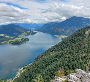 View towards Schafberg (right)