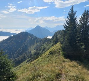 Hřeben ke Schwarzkogel