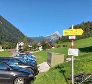 Johnsbach car park