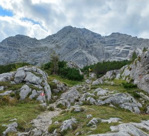 Pohled na Hochtor od Hesshütte