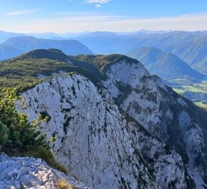 View back to Ahornkogel