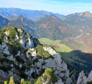 View of the valley