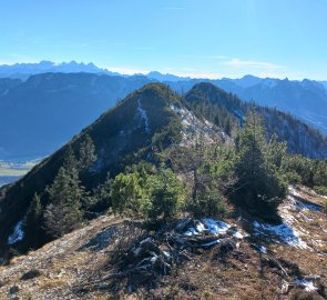 Mitterzinken and Gartenzinken mountain peaks