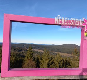 View of Novohradske mountains