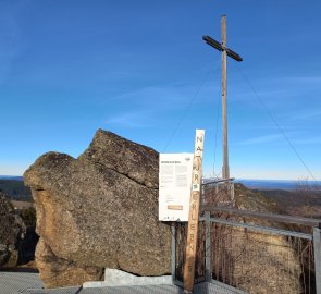 Nebelstein - summit cross