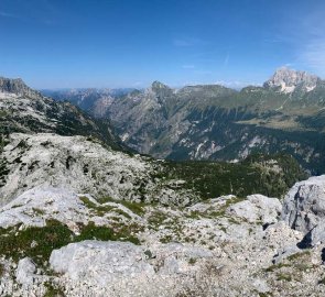 View from the mountain Bila Pec