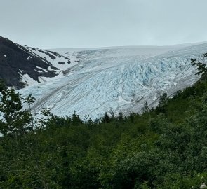 View of the EXIT glacier.