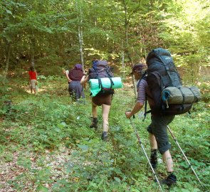 Journey through the forest with local guides - an eighty-year-old grandmother and her granddaughter