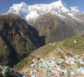 Namche Bazar a Kongde Ri