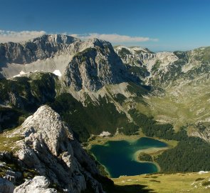 Lake Trnovačko and the Volujak Mountains