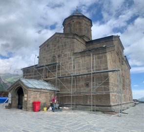 Church of the Holy Trinity in Gergeti