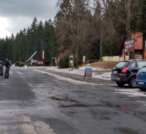 Parkoviště u restaurace Skřítek