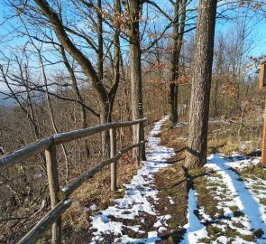 Cesta od vyhlídky Panorama