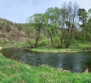 The most beautiful part of the trip, the journey around the Jihlava River