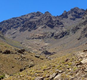 Chata Refuge du Toubkal - cestou k chatě