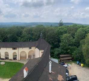 View of the Highlands from Roštejn Castle