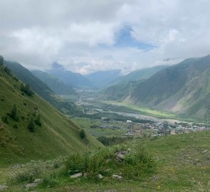 View of the valley