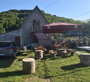Pub in the village of Lepushë