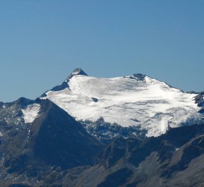 Pohled na horu Ankogel a její ledovec