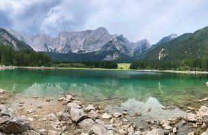 Výlet kolem krásných jezer Lago di Fusine v Itálii